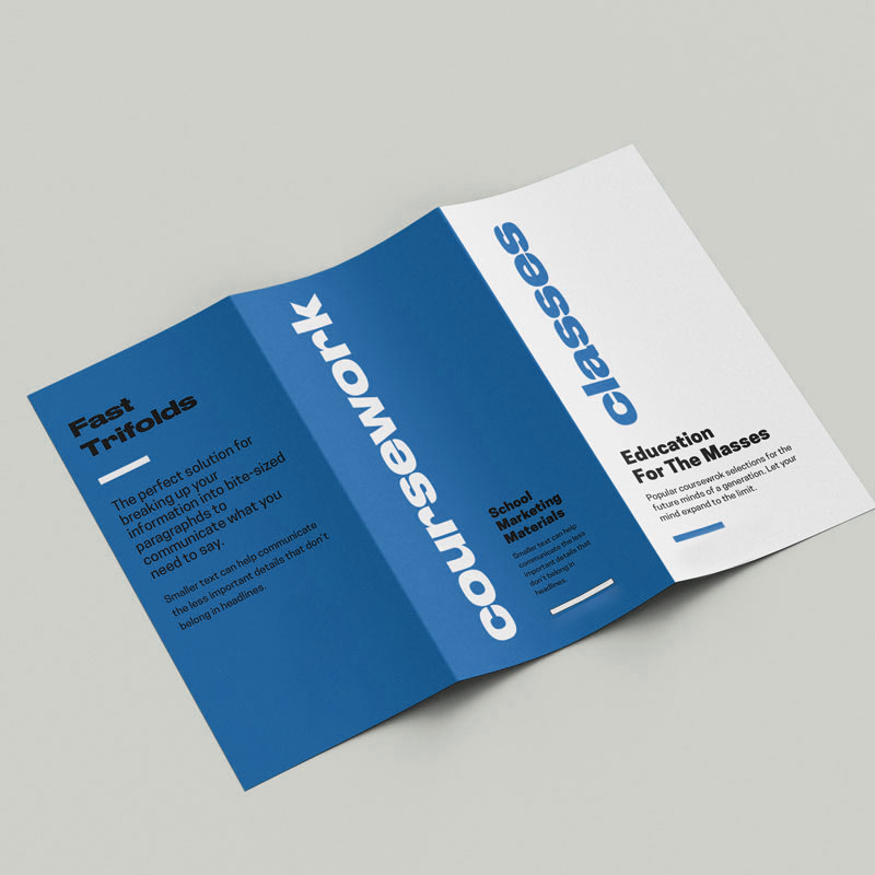 Trifold Brochure